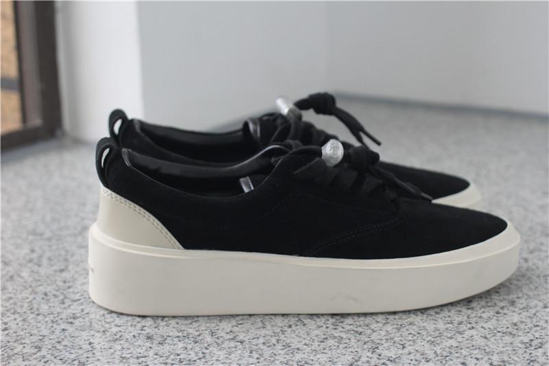 PK God FEAR OF GOD 101 LOW SNEAKER all black BONE SUEDE real materials ready to ship